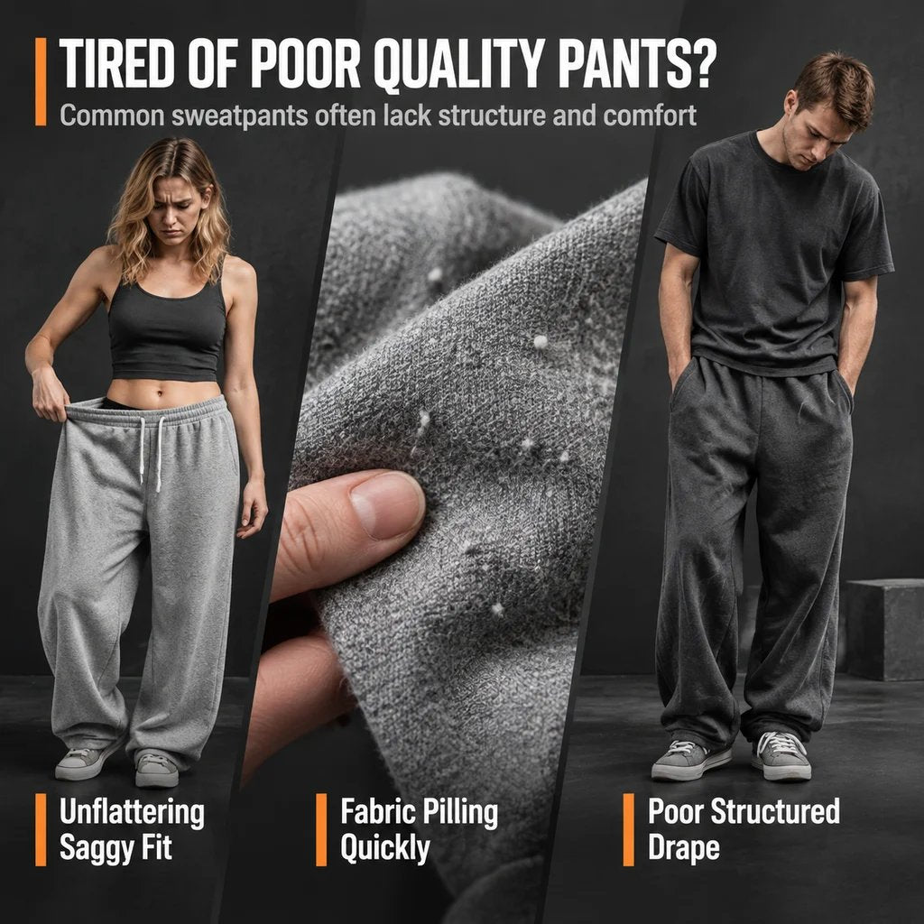 Unisex High-Waisted American Retro Wide-Leg Drawstring Sweatpants