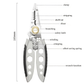 A newly upgraded multifunctional professional wire stripping tool. A good tool is enough